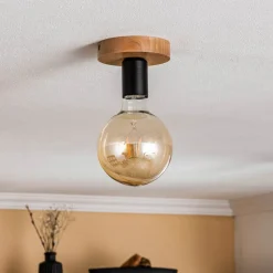 Envostar Esan loftlampe i bøgetræ 1 lyskilde