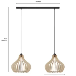Envostar Faje pendel, birkekrydsfiner, 2fl