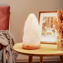 Envostar Harmony saltlampe naturlig base 19-23cm