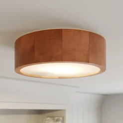 Envostar Kerio loftlampe Ø 27 cm fyr rustik