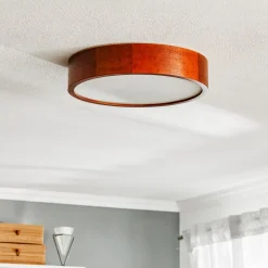 Envostar Kerio loftlampe Ø 37 cm fyr rustik