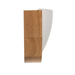 Envostar Kris væglampe, bredde 27,5 cm, natureg