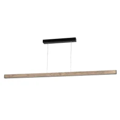 Envostar Lineo LED-pendel fyrretræsgrå 118 cm
