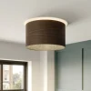 Envostar loftslampe i finér røget eg Ø 40cm
