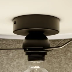 Envostar loftslampe i finér røget eg Ø 40cm