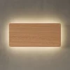 Envostar Tavola væglampe, egetræ, 35x16cm