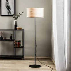 Envostar Veneer gulvlampe, kerneved ask