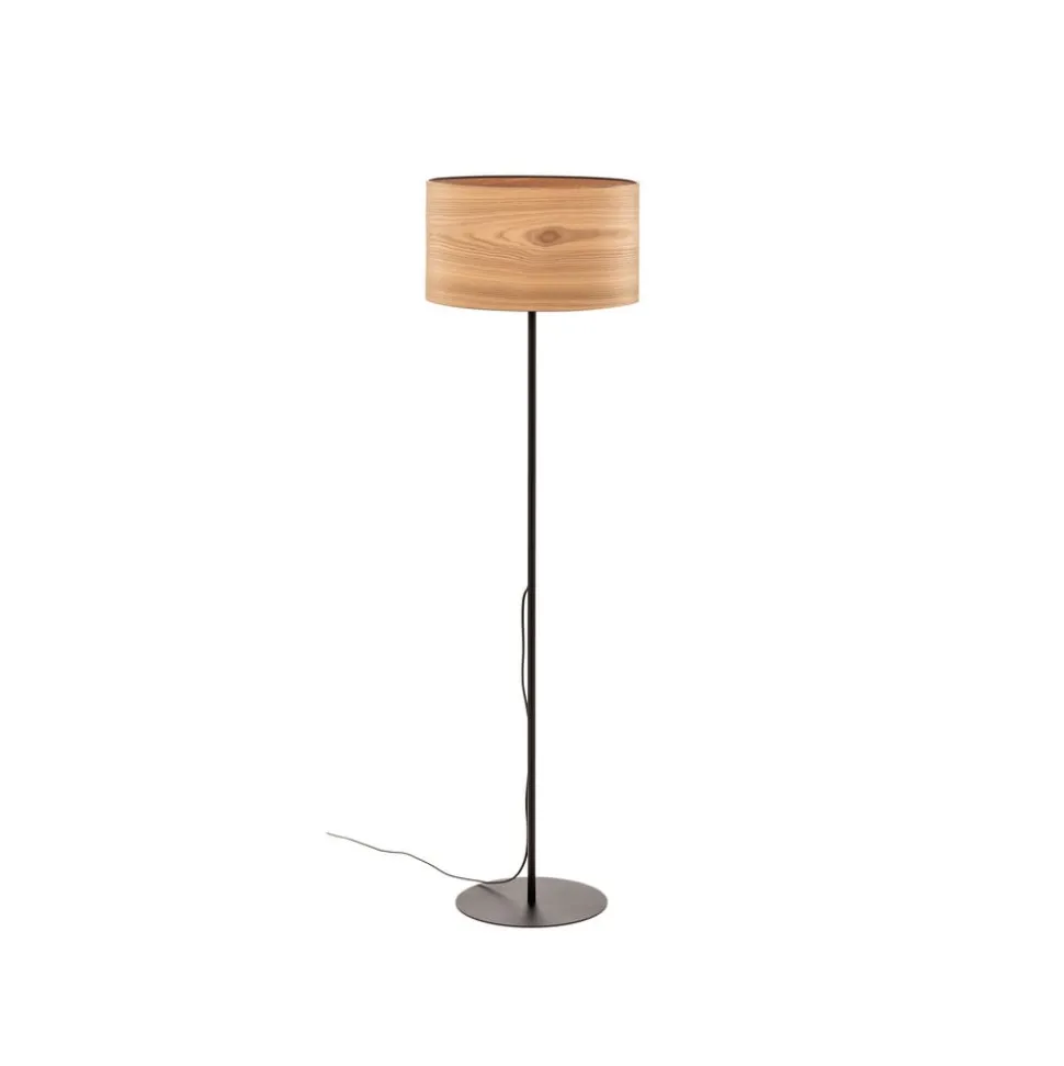 Envostar Veneer gulvlampe, kerneved ask
