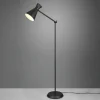 Enzo gulvlampe, højde 150 cm, sort