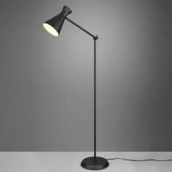 Enzo gulvlampe, højde 150 cm, sort
