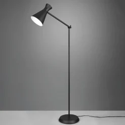 Enzo gulvlampe, højde 150 cm, sort