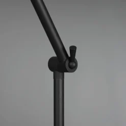 Enzo gulvlampe, højde 150 cm, sort