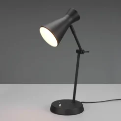 Enzo skrivebordslampe, sort, 1 lyskilde