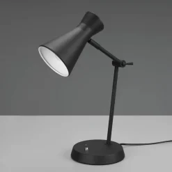 Enzo skrivebordslampe, sort, 1 lyskilde