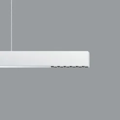 ERCO Compar P DALI up/down oval wide hvid/sølv 930