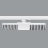 ERCO Jilly 230 V BT 15 W extra wide 830 hvid/sølv