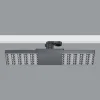 ERCO Jilly 230 V BT 15 W extra wide 830 sort/sølv