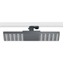 ERCO Jilly 230 V BT 15 W extra wide 830 sort/sølv