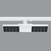 ERCO Jilly 230 V BT 15 W oval wide 840 hvid/sort