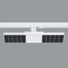 ERCO Jilly 230 V 15 W oval wide 840 hvid/sort