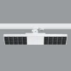 ERCO Jilly 230 V 15 W oval wide 830 hvid/sort