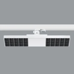 ERCO Jilly 230 V 15 W oval wide 830 hvid/sort