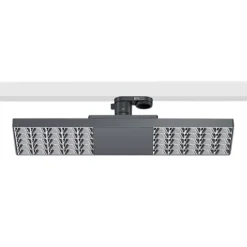 ERCO Jilly 230 V 15 W oval wide 840 sort/sølv