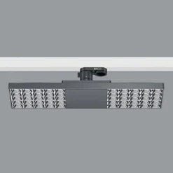 ERCO Jilly 230 V 15 W oval wide 830 sort/sølv