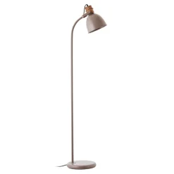 Erena gulvlampe, drejeligt hoved, taupe