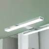 Esther 2 LED-spejlbelysning, krom, 28 cm