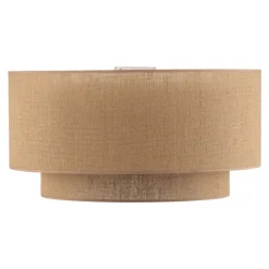 Euluna Boho jute-loftslampe naturbrun Ø60cm