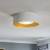 Euluna Moss loftlampe, hvid/guld