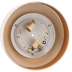 Euluna Moss loftlampe, hvid/guld