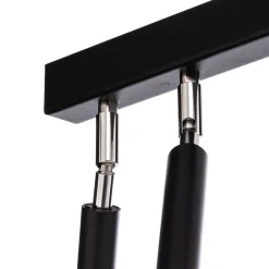 Euluna Nicanor loftspot sort/krom 6 lyskilder