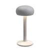 Eva Solo LED-bordlampe Emendo, grå, dæmpbar, IP44