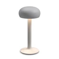 Eva Solo LED-bordlampe Emendo, grå, dæmpbar, IP44