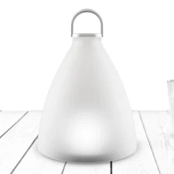 EVA Solo SunLight Bell LED-solcellelampe, højde 20 cm