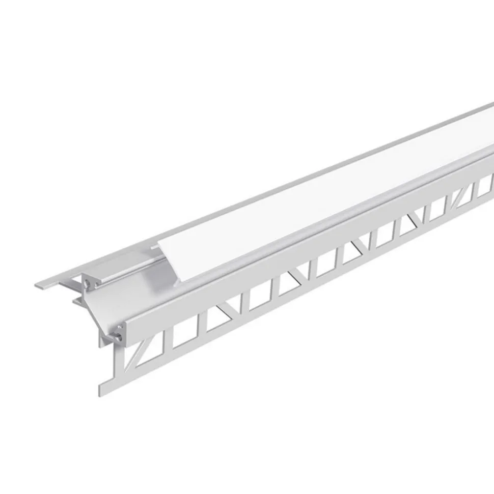 EVN APFL4 alu-flisekantprofil udv. 200 cm x 3,8 cm
