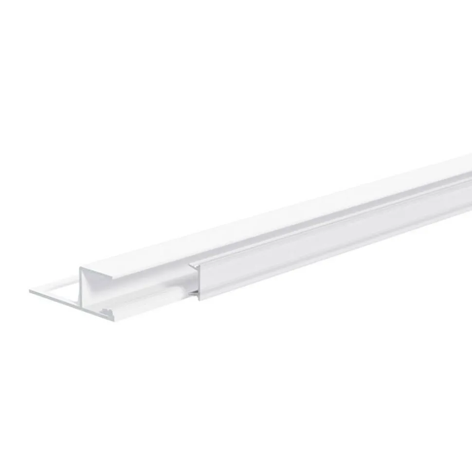 EVN APFL5 fliseprofil i siden 200 cm x 3,3 cm hvid