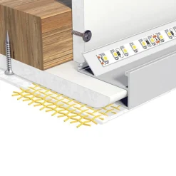 EVN APTBH alu-profil, loftsrettet, 100 cm, hvid