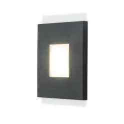 EVN LQ230 LED-vægindbygningslampe direkte antracit