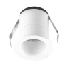 EVN Noblendo LED indbygget loftslampe hvid Ø 4,5 cm
