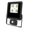EVN Panthera udendørsspot sensor IP44 10 W 3.000 K