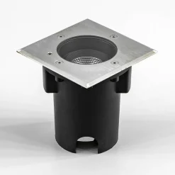 EVN Pentola indbygningslampe stål 13,5x13,5 3.000K