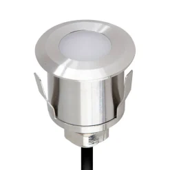 EVN P6710 gulvspot, 12V/DC, rund, 6.000 K