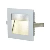 EVN P2140 LED-vægindbygningslampe, 3.000 K, alu