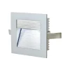 EVN P2140 LED-vægindbygningslampe, 6.000 K, alu