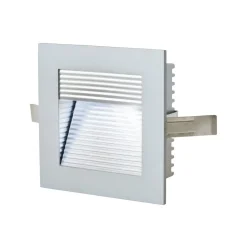 EVN P2140 LED-vægindbygningslampe, 6.000 K, alu