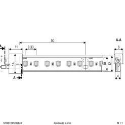 EVN STR6724 LED-strip IP67 5m 72W 4,000K