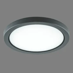 EVN Tectum LED udendørs loftlampe, rund med glas